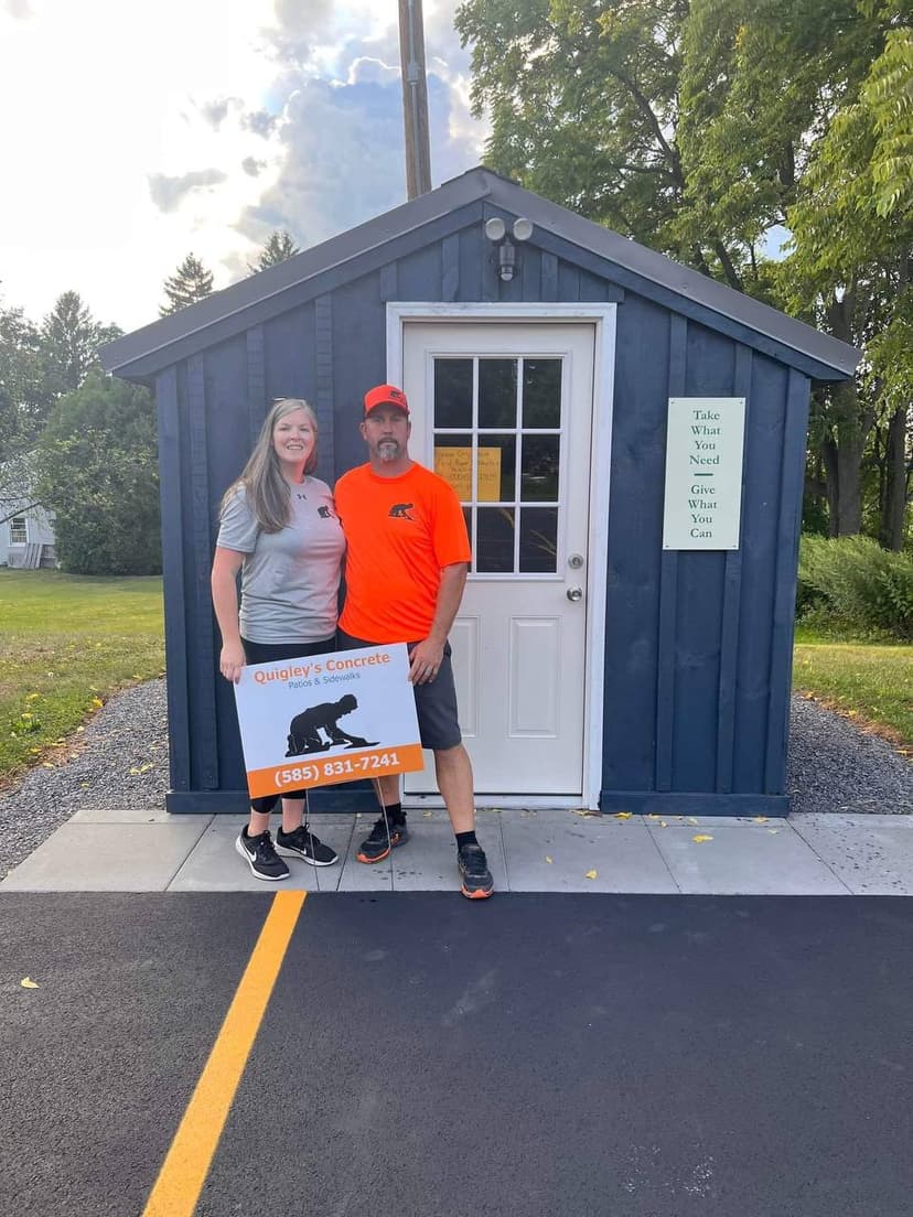 Quigley's Concrete owners